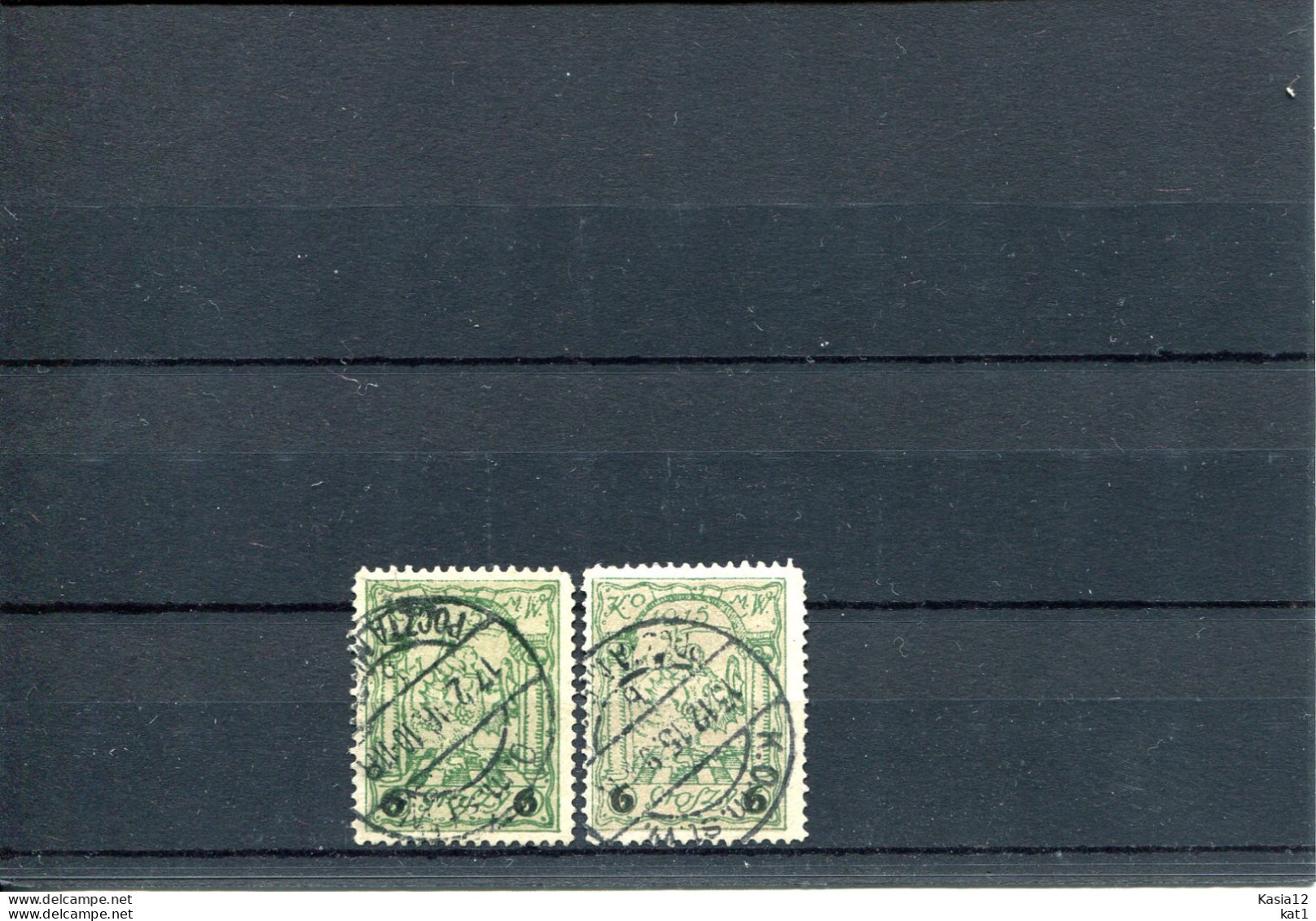 H3999)Polen Lokalausgabe Warschau 8 A + B Gest. - Used Stamps