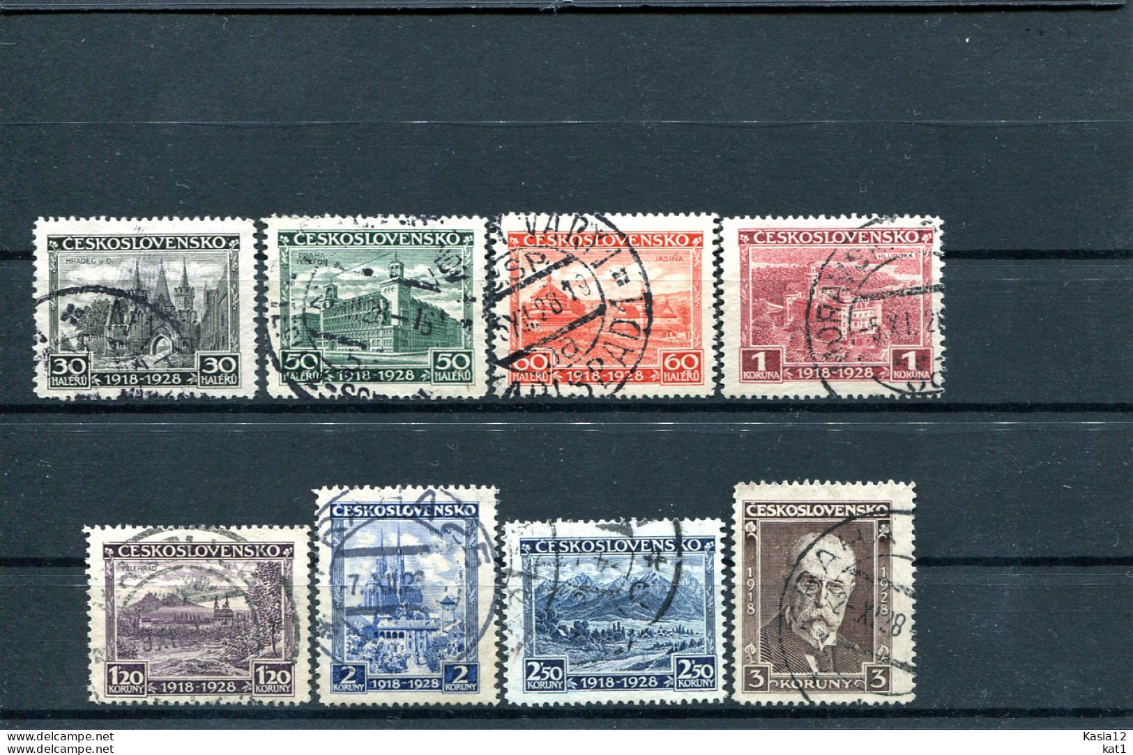 H4016)CSSR 267 - 275 Gest., OHNE 268 - Used Stamps
