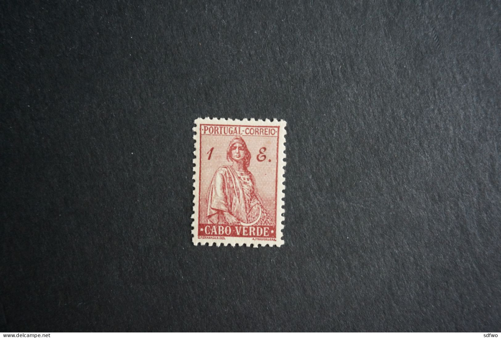 (T5) Cape Verde Cabo Verde 1934 Ceres 1 E - Af. 212 (MH) - Cape Verde