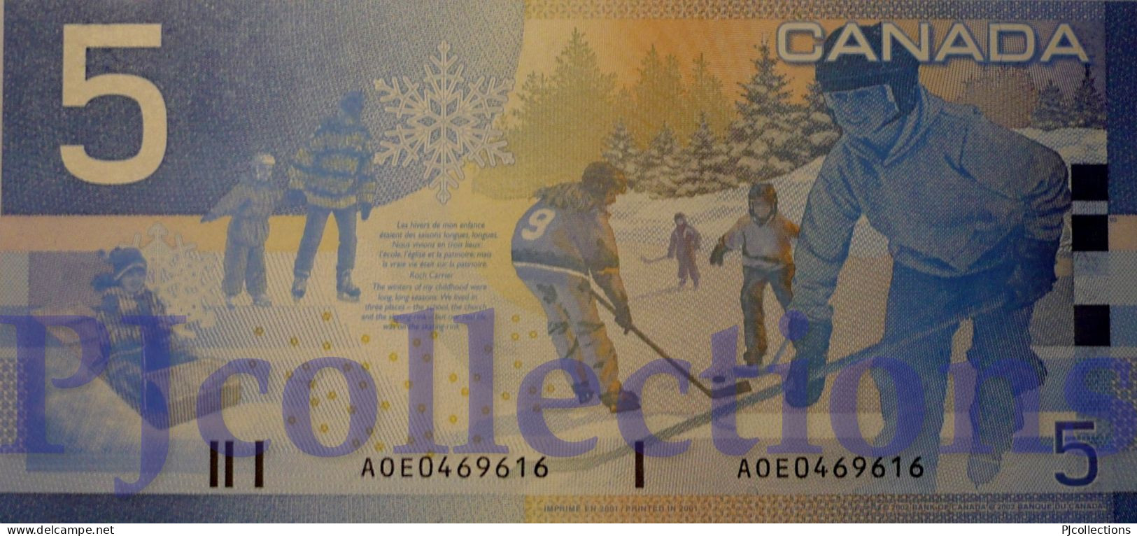 CANADA 5 DOLLARS 2002 PICK 101a UNC - Kanada