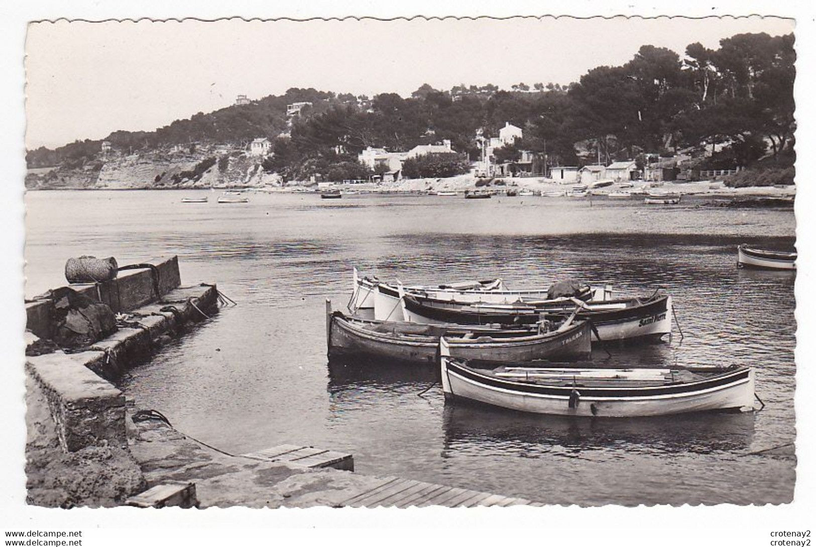 83 SAINT CYR LES LECQUES Vue Générale Et La Madrague Barques Bateaux Collection Estienne Et Frassati Tabacs - Les Lecques