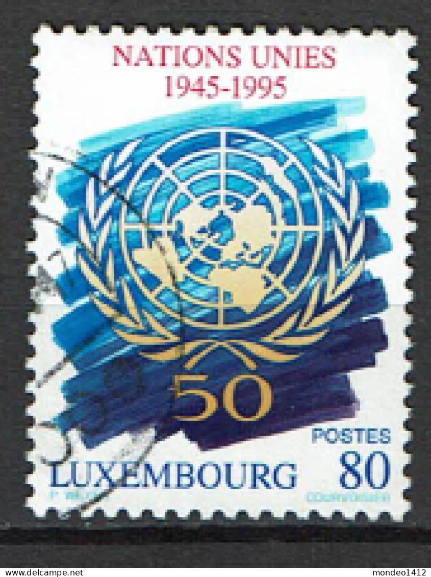 Luxembourg 1995 - YT 1322 - The 50th Anniversary Of United Nations, Nations Unies - Gebruikt