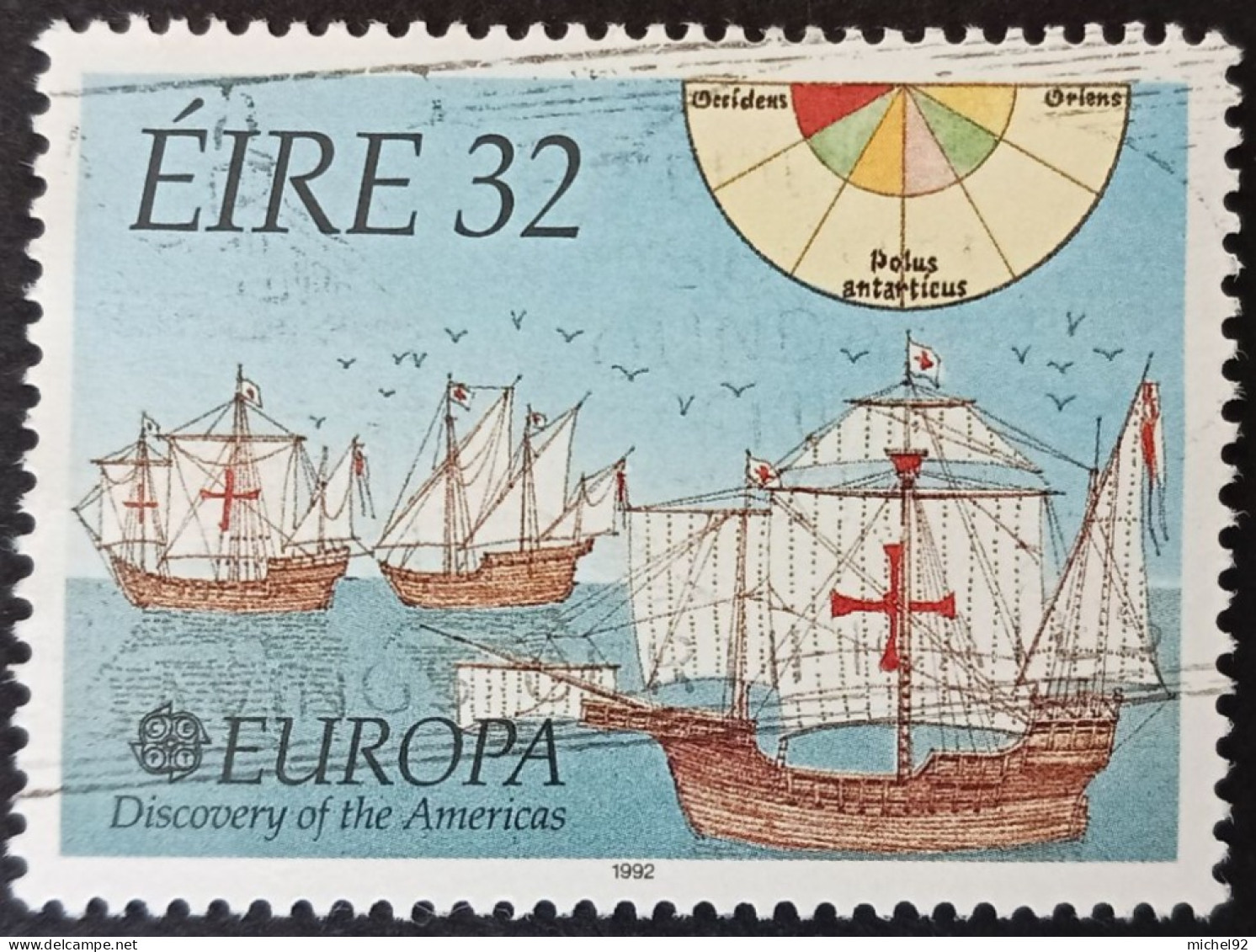 Irlande 1992 - YT N°795 - Europa - Oblitéré - Usati