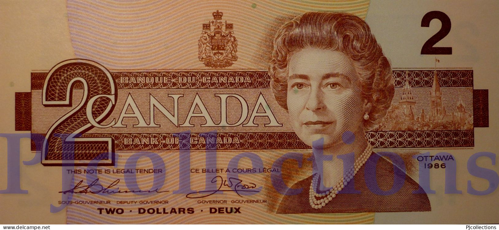 CANADA 2 DOLLARS 1986 PICK 94d UNC - Kanada