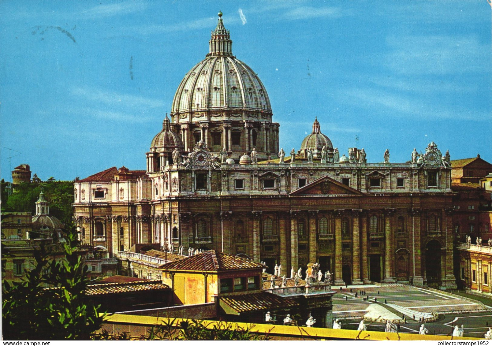 ST. PETER'S CHURCH, ARCHITECTURE, STATUES, VATICAN - Vaticano