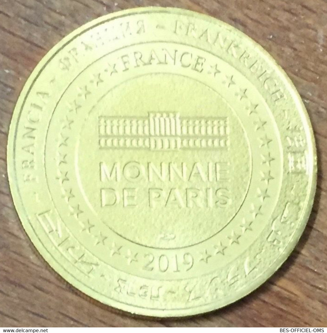 25 DOUBS BESANÇON MUSÉUM D'HISTOIRE NATURELLE PROPITÈQUE COURONNÉ MDP 2019 MÉDAILLE MONNAIE DE PARIS JETON MEDALS COINS - 2019