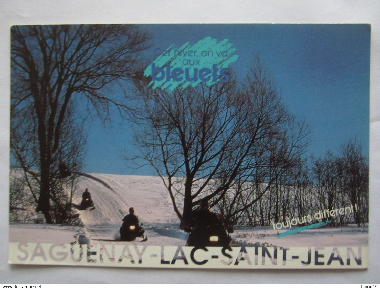 SAGUENAY LAC SAINT JEAN TOUJOURS DIFFERENTS CET HIVER ON VA AUX BLEUETS - Saguenay