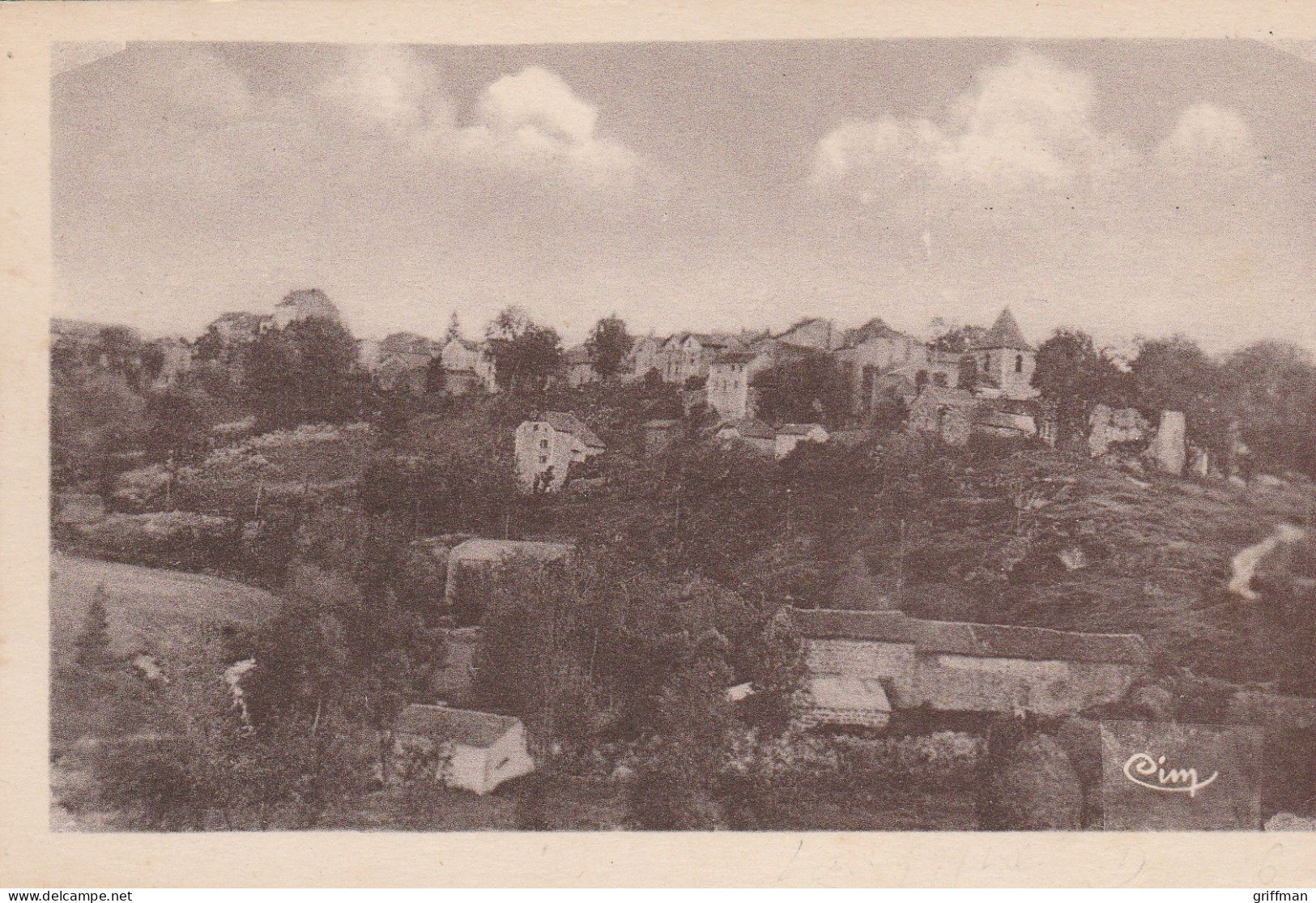 ENVIRONS DE LANGOGNE GRANDRIEU VUE GENERALE COTE NORD TBE - Gandrieux Saint Amans