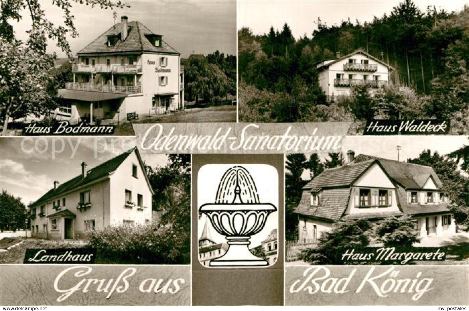 42942345 Bad Koenig Odenwald Haus Bodmann Landhaus Haus Margarete Haus Waldeck B - Bad König