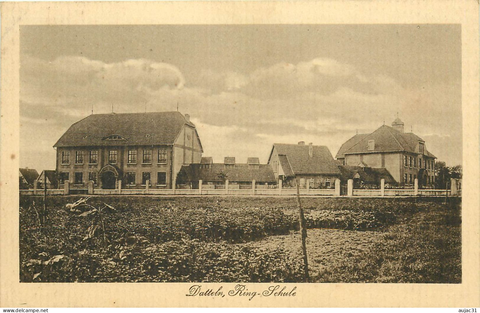 Allemagne - Germany - Rhénanie-du-Nord-Westphalie - Datteln - Ring Schule - Bon état - Datteln