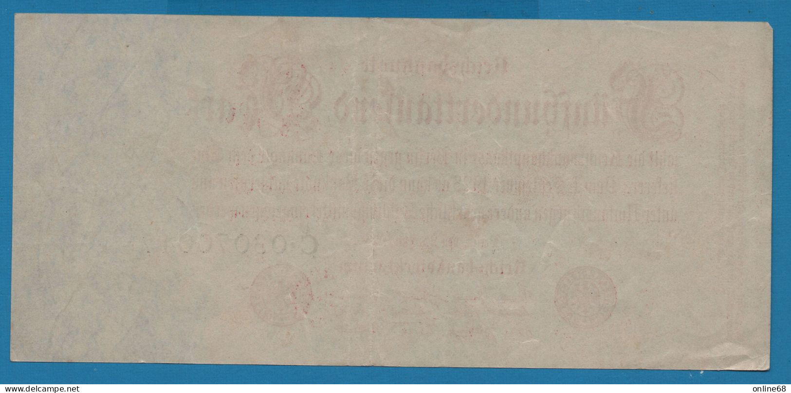 DEUTSCHES REICH 500.000 MARK 25.07.1923 # C.03070047 P# 92 Reichsbank - 500000 Mark