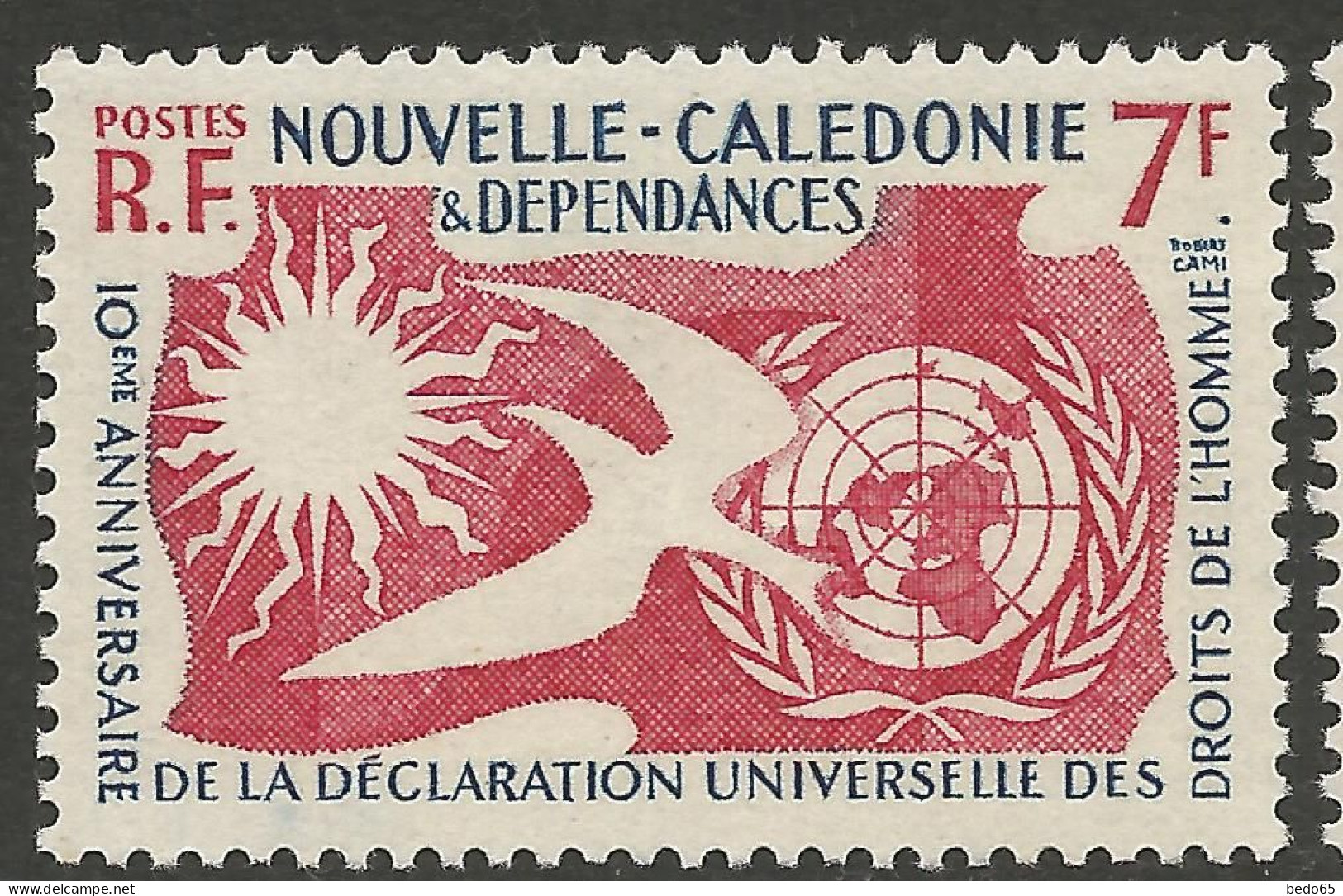 NOUVELLE-CALEDONIE N° 290 NEUF** LUXE SANS CHARNIERE NI TRACE / Hingeless / MNH - Nuevos