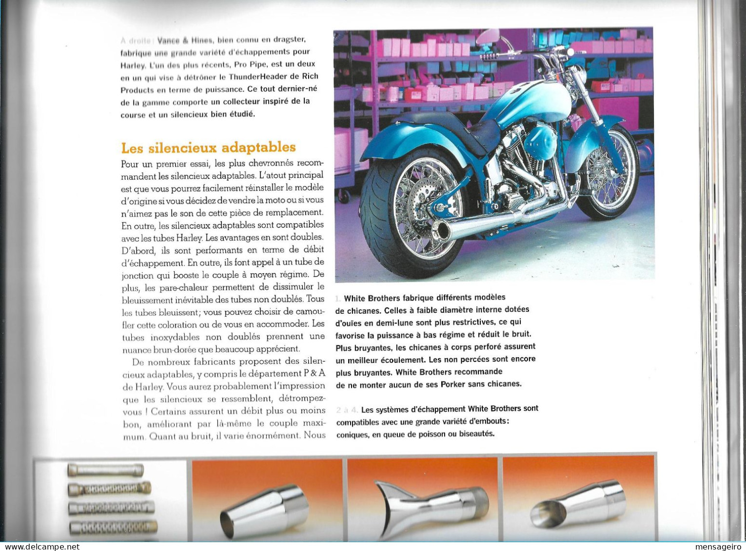 (LIV) – CUSTOMISER SA HARLEY-DAVIDSON – PIECES ET ACCESSOIRES – MARC COOK – 2000 - Motorfietsen