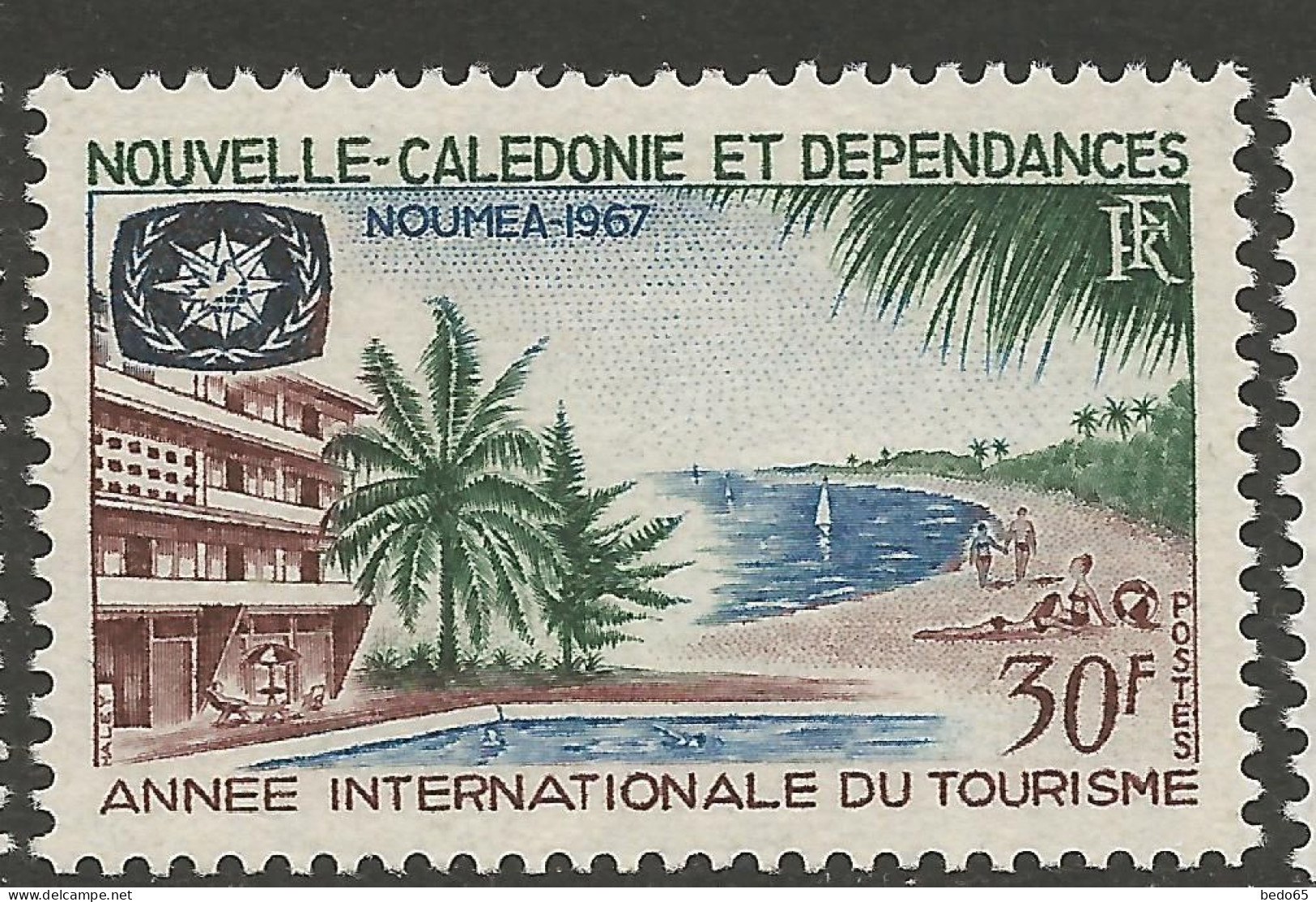 NOUVELLE-CALEDONIE N° 339 NEUF** LUXE SANS CHARNIERE NI TRACE / Hingeless / MNH - Neufs