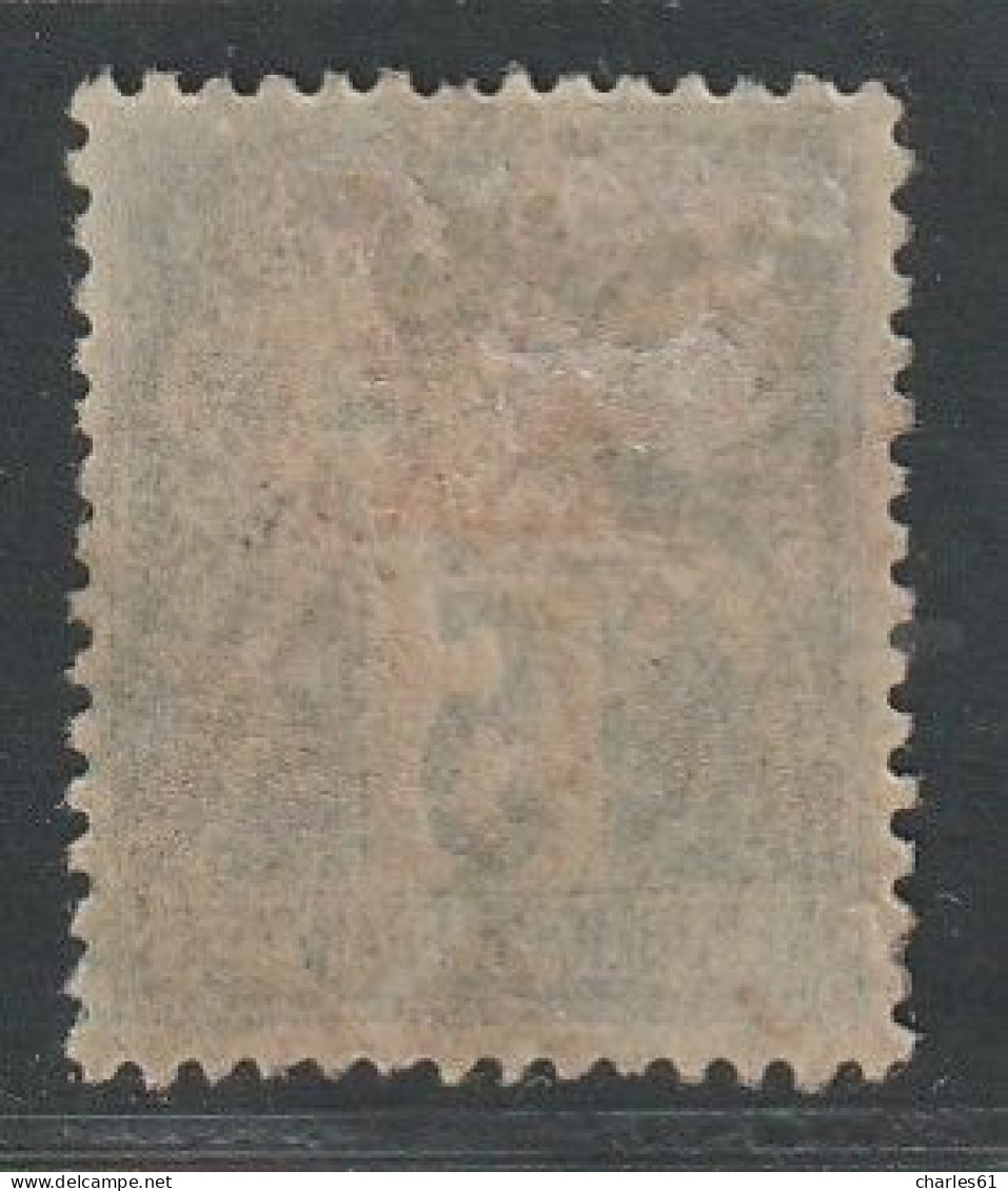 ZANZIBAR - N°1a * (1894-96) Surcharge Rouge - Ungebraucht