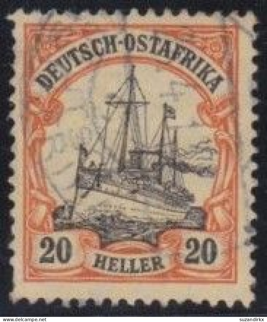 Deutsch Ost-Afrika       -     Michel   -   34   -     O       -  Gestempelt - Afrique Orientale