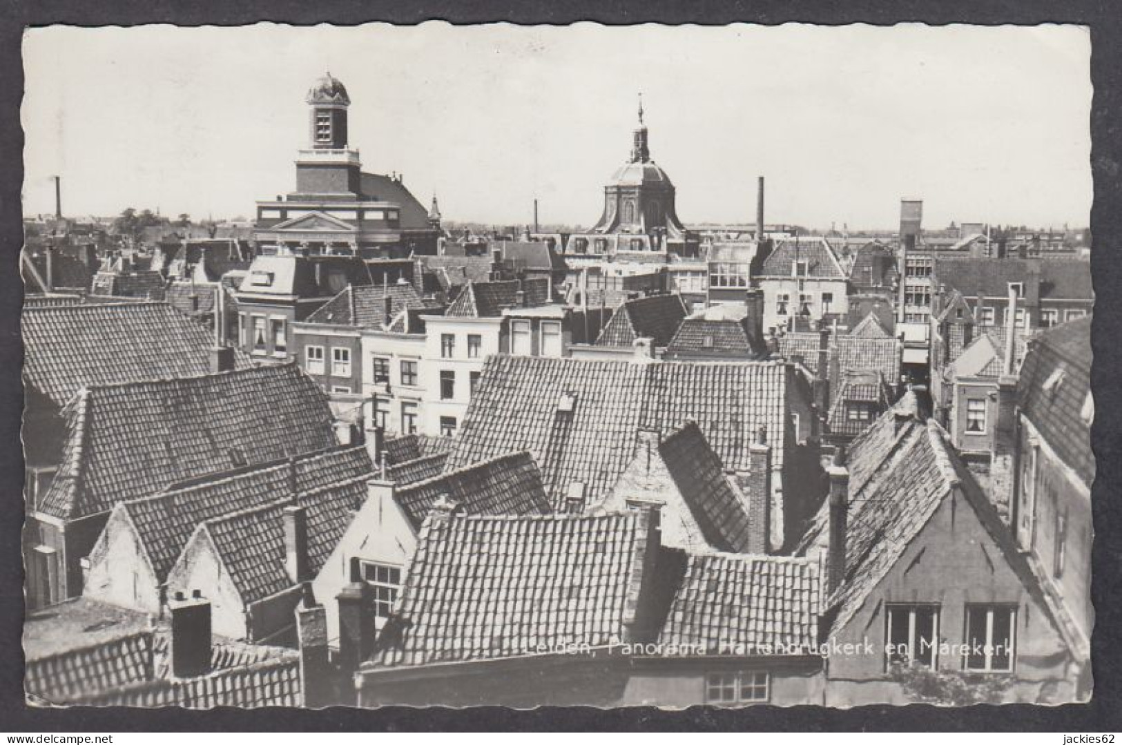 125222/ LEIDEN, Panorama, Hartenbrugkerk En Marekerk - Leiden