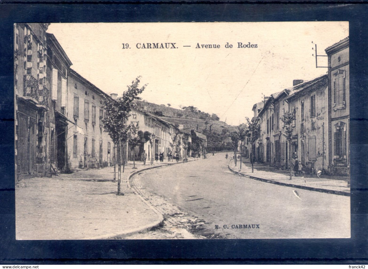 81. Carmaux. Avenue De Rodez - Carmaux