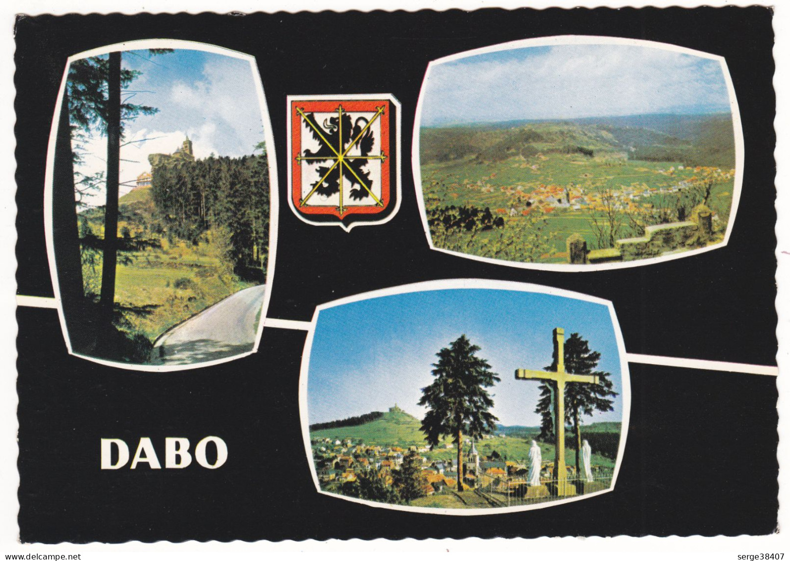 Dabo - 1975 - Calvaire - Vue Sur Le Village Et Le Rocher # 5-12/1 - Dabo