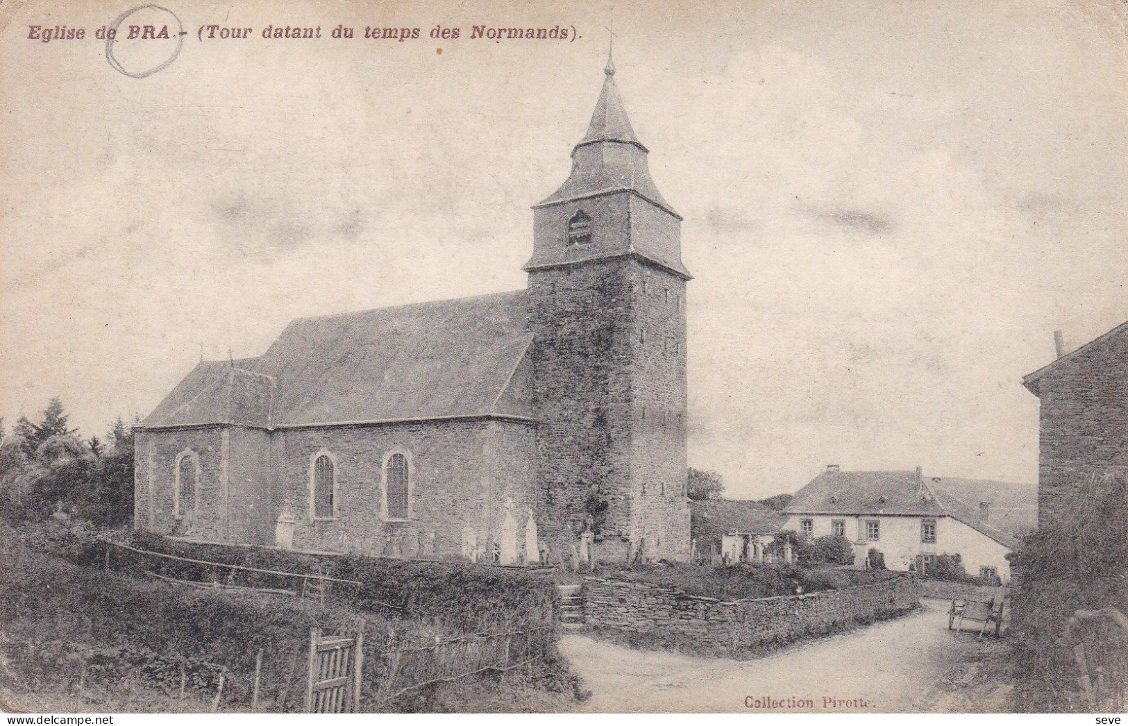 BRA - L'église  Tour Datant Du Temps Des Normands Collection Pirotte Carte Non Postée - Lierneux