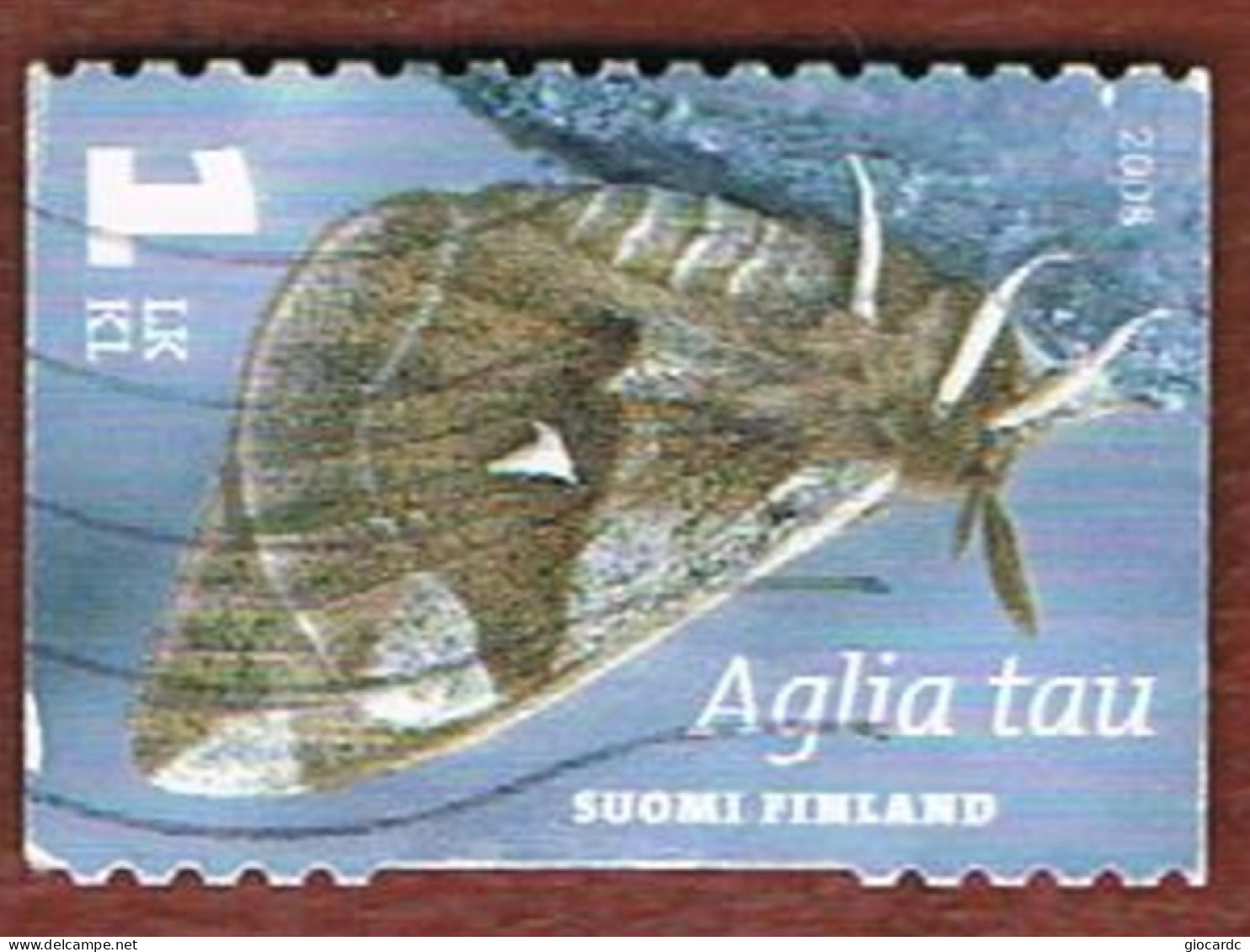FINLANDIA (FINLAND) -  MI 1923  -  2008 MOTHS: AGLIA TAU     -       USED ° - Used Stamps