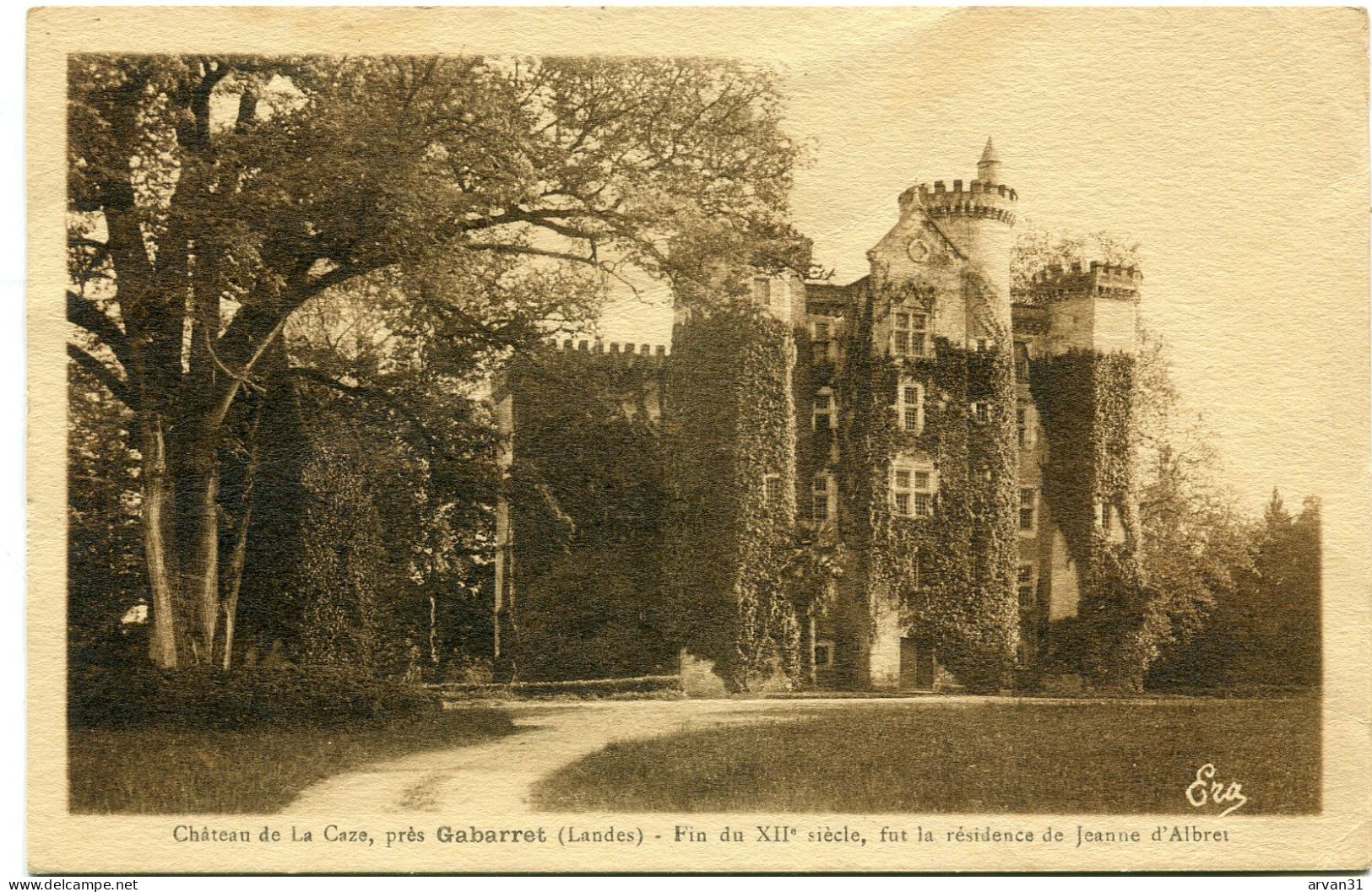 CHÂTEAU De La CAZE Près GABARRET - - Gabarret