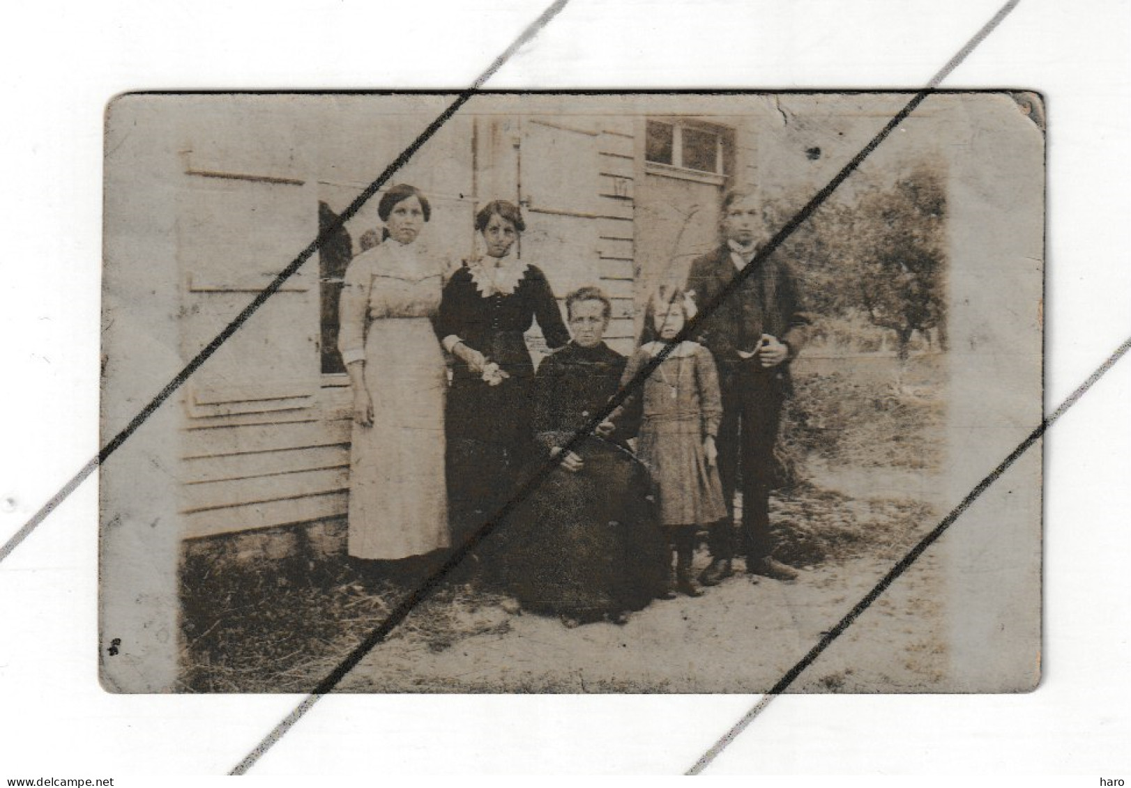 Photo Carte D'une Famille De CUL - DES - SARTS Envoyée à ORGEO à La Famille Tassigny  (B365) - Cul-des-Sarts