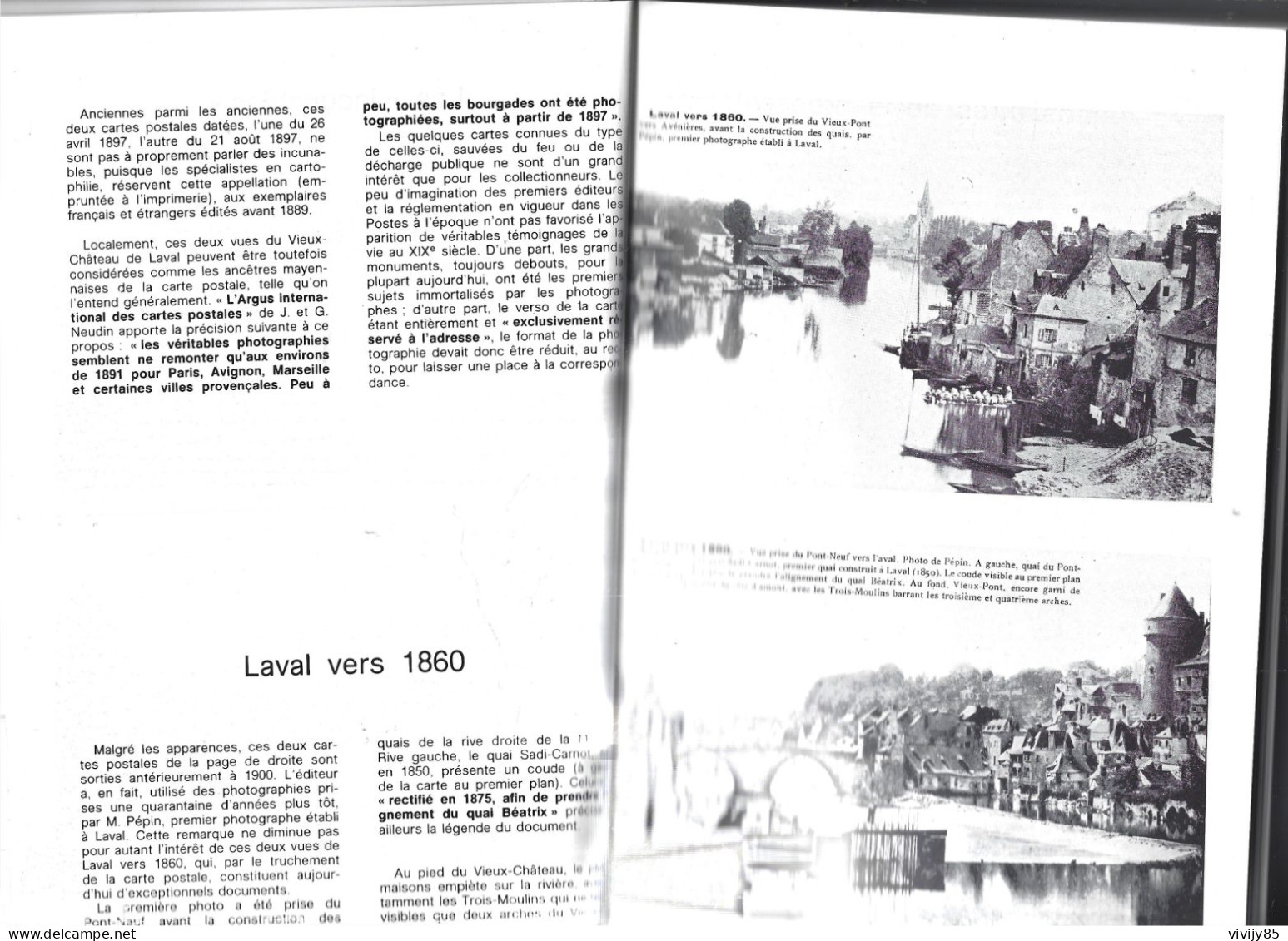 53 - Livre Illustré " 25 Ans D'actualité MAYENNAISE à Travers La Carte Postale " -LAVAL-CRAON-CHAT.GONTIER -ERNEE-MESLAY - Pays De Loire