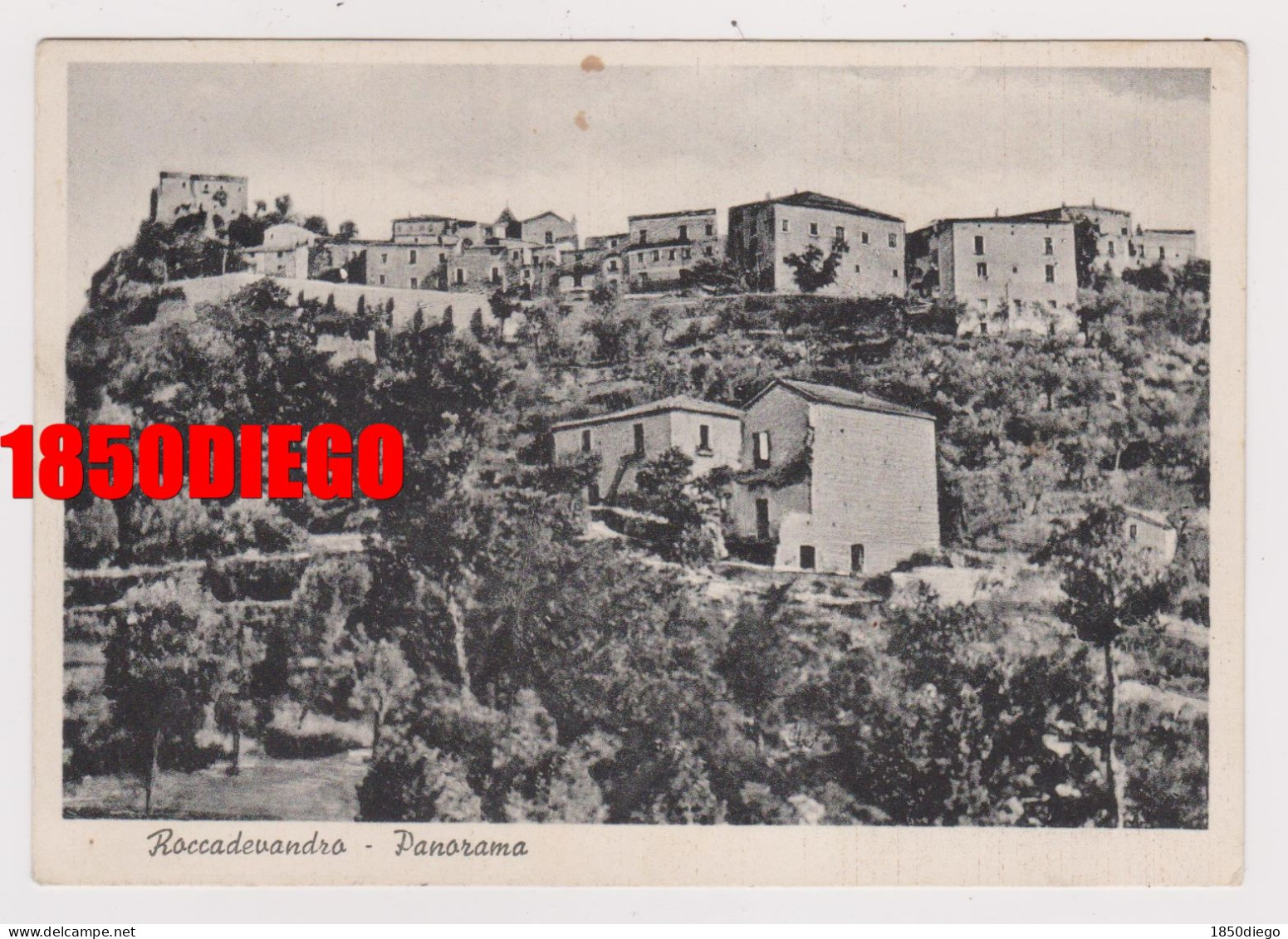 RIOCCADEVANDRO - PANORAMA  F/GRANDE VIAGGIATA 1955 - Pozzuoli