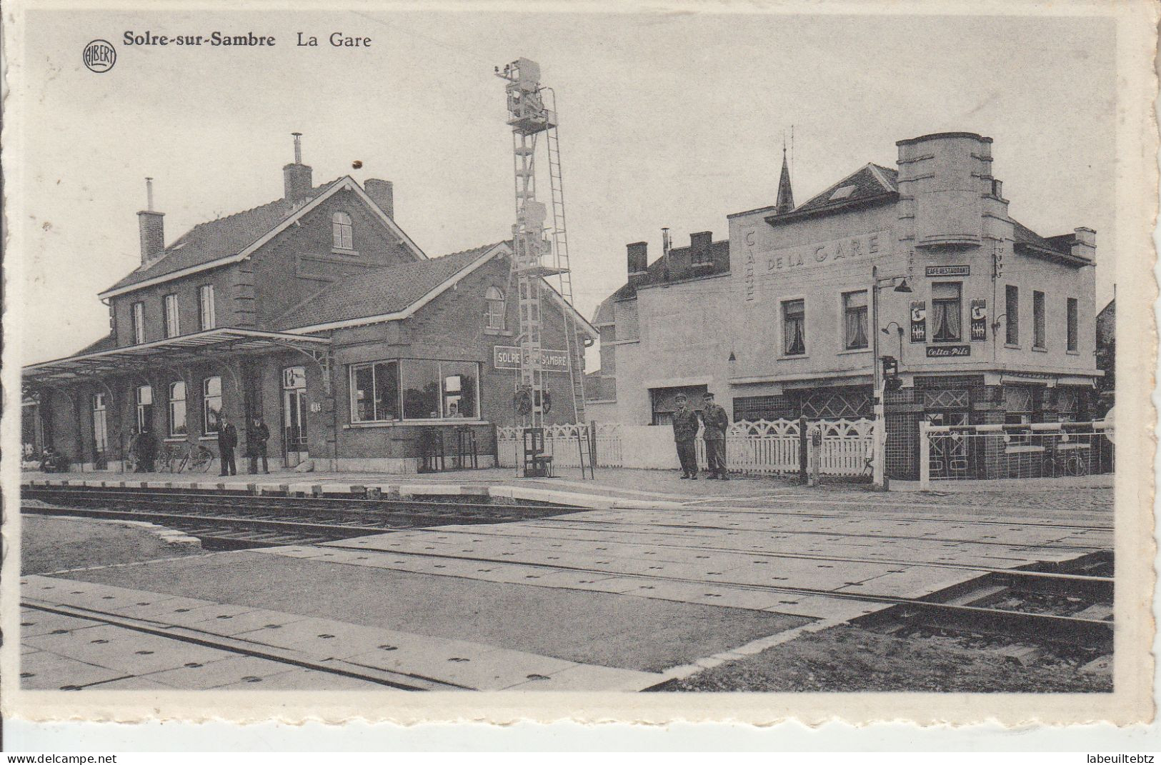 SOLRE SUR SAMBRE - La Gare   PRIX FIXE - Erquelinnes