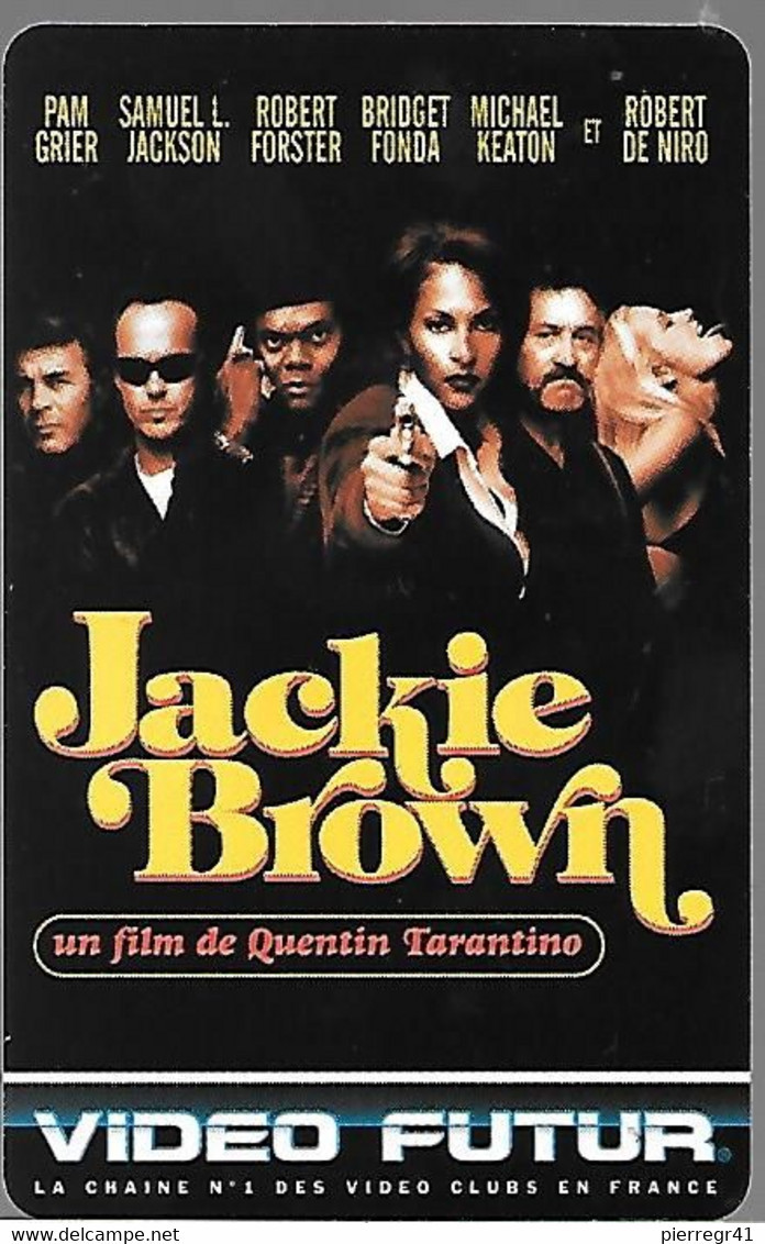 CARTE-VIDEO FUTUR-N°39-JACKIE BROWN-TBE -NEUF - Suscripción