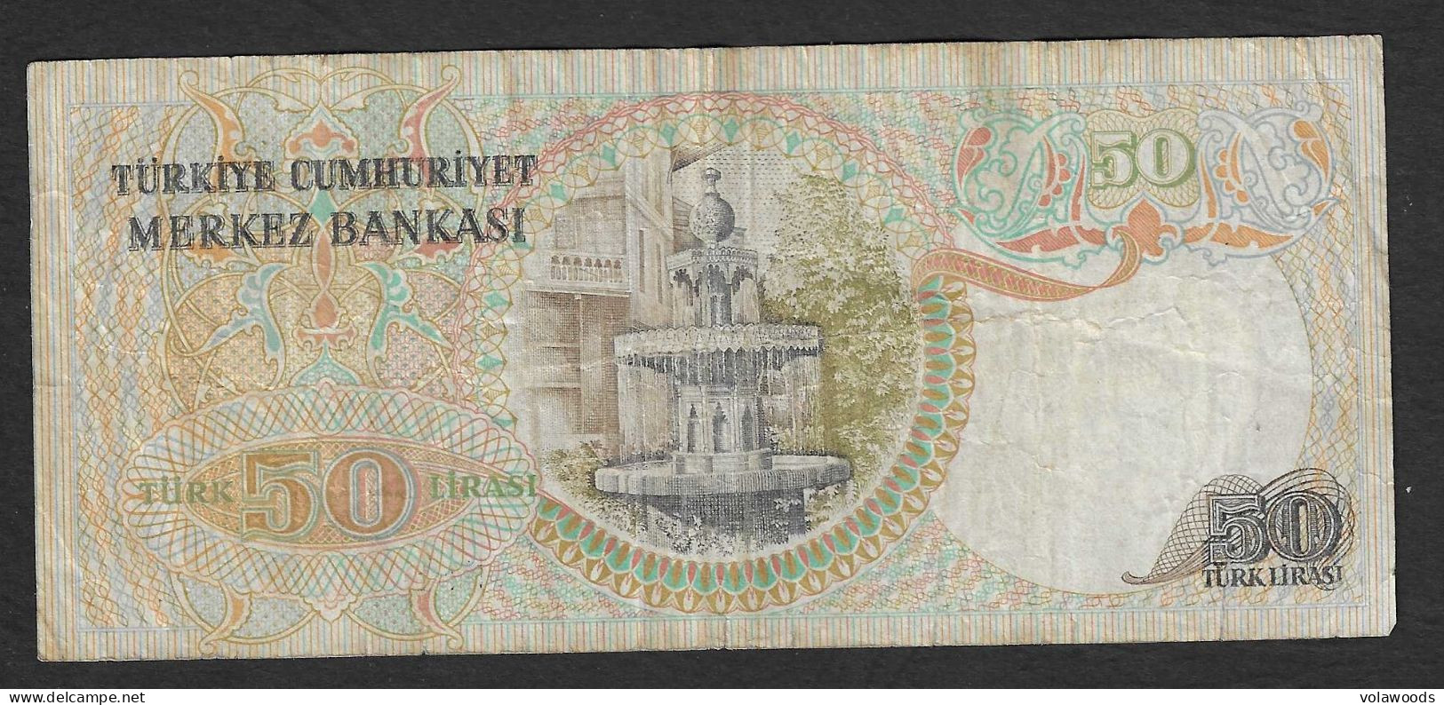 Turchia - Banconota Circolata Da 50 Lire P-188a.1.1 - 1976/87 #19 - Turquie