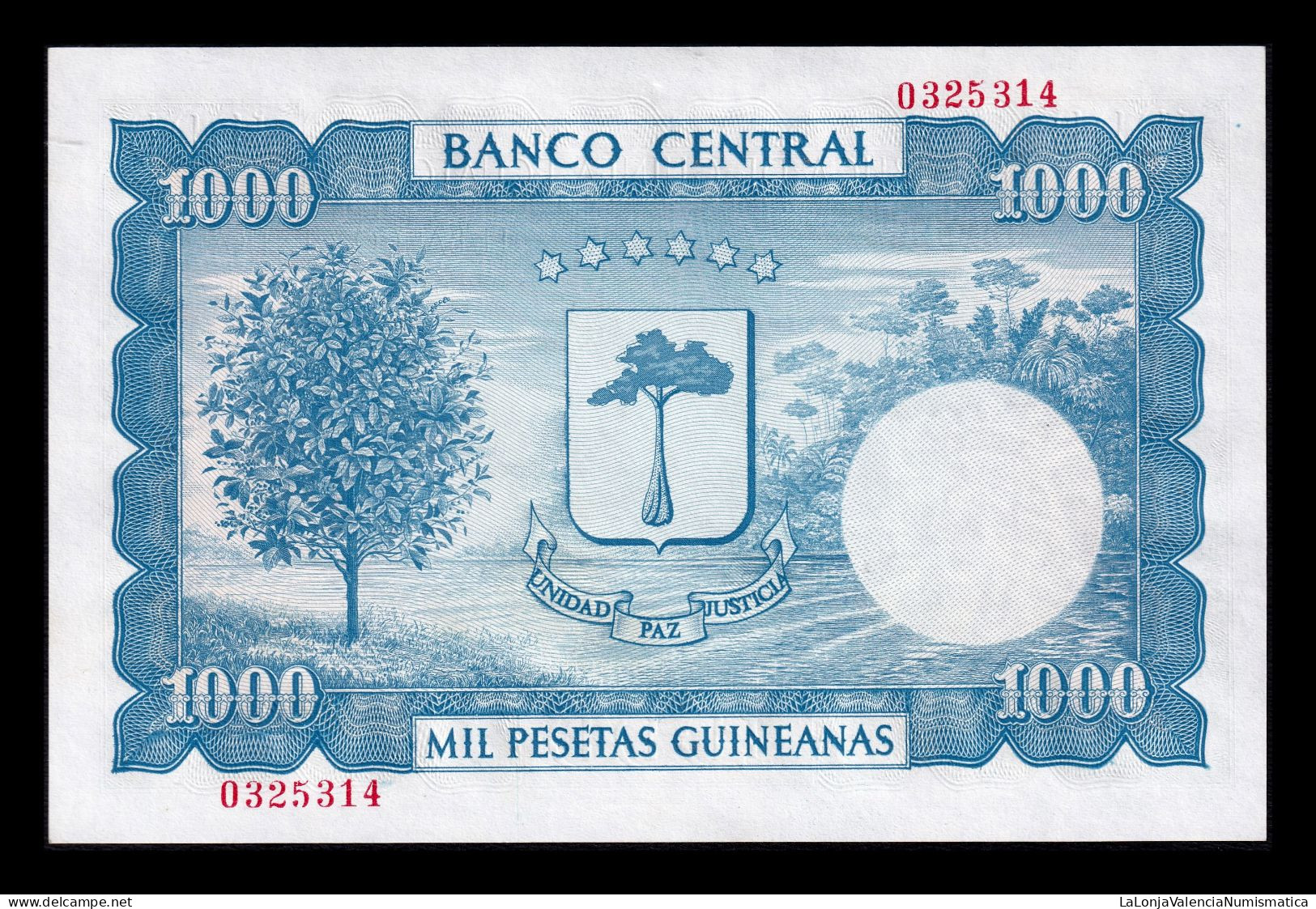 Equatorial Guinea Ecuatorial 1000 Pesetas 1969 Pick 3 Sc Unc - Guinée Equatoriale