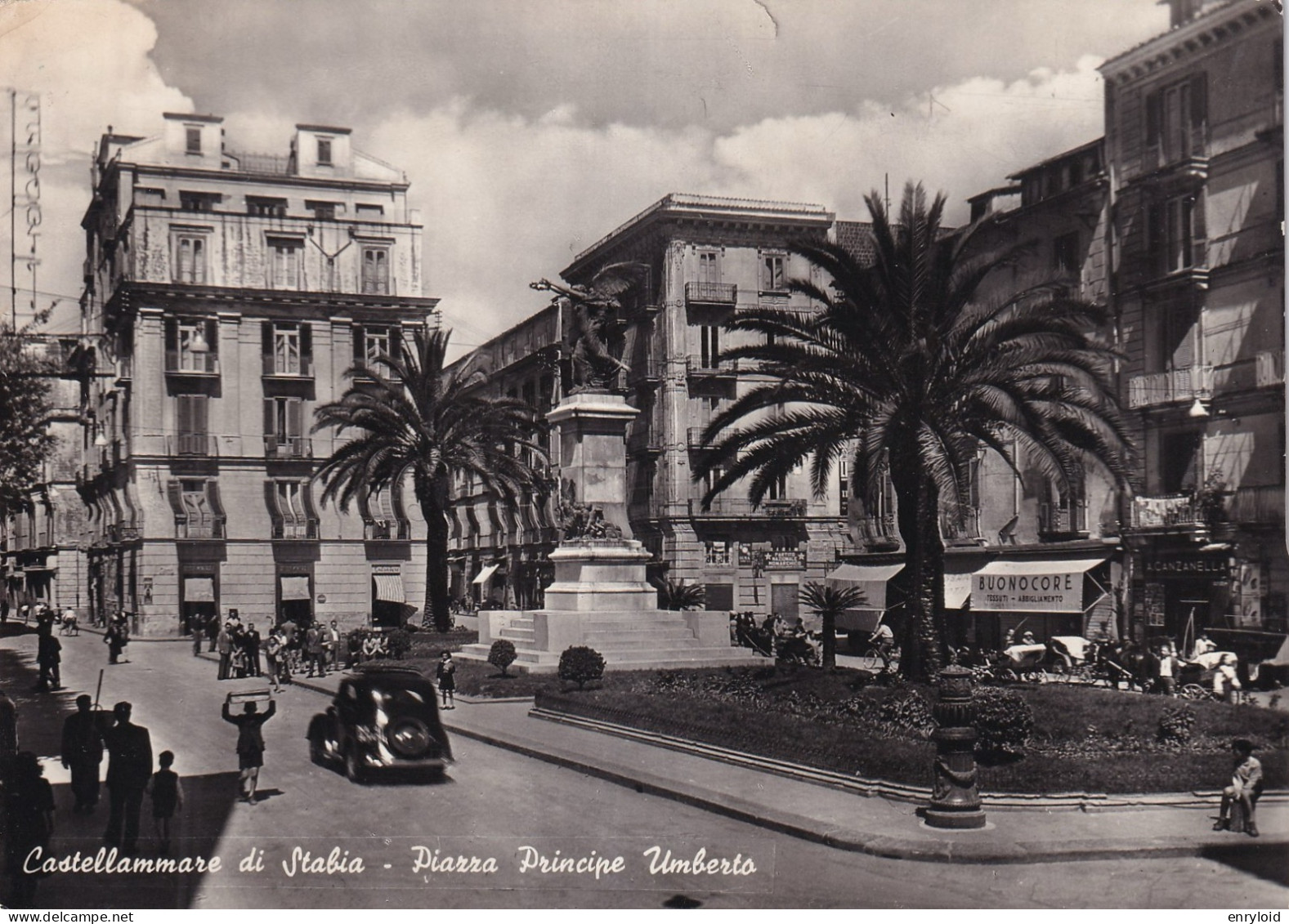 Castellammare Di Stabia Piazza Principe Umberto - Castellammare Di Stabia