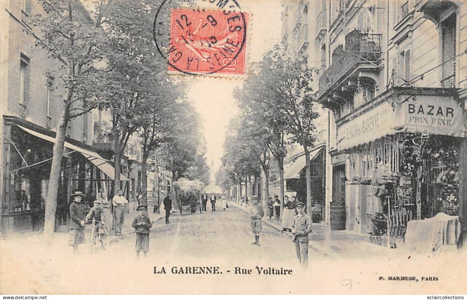La Garenne Colombes         92          Rue  Voltaire             (Voir Scan) - La Garenne Colombes
