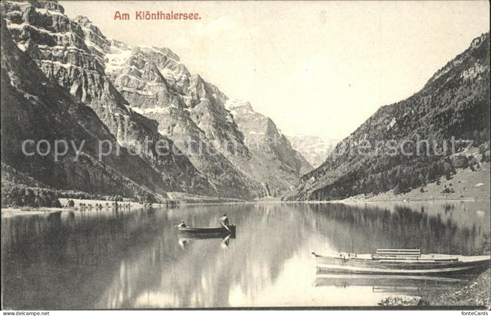 11960650 Kloentalersee Bergsee Kloental - Autres & Non Classés
