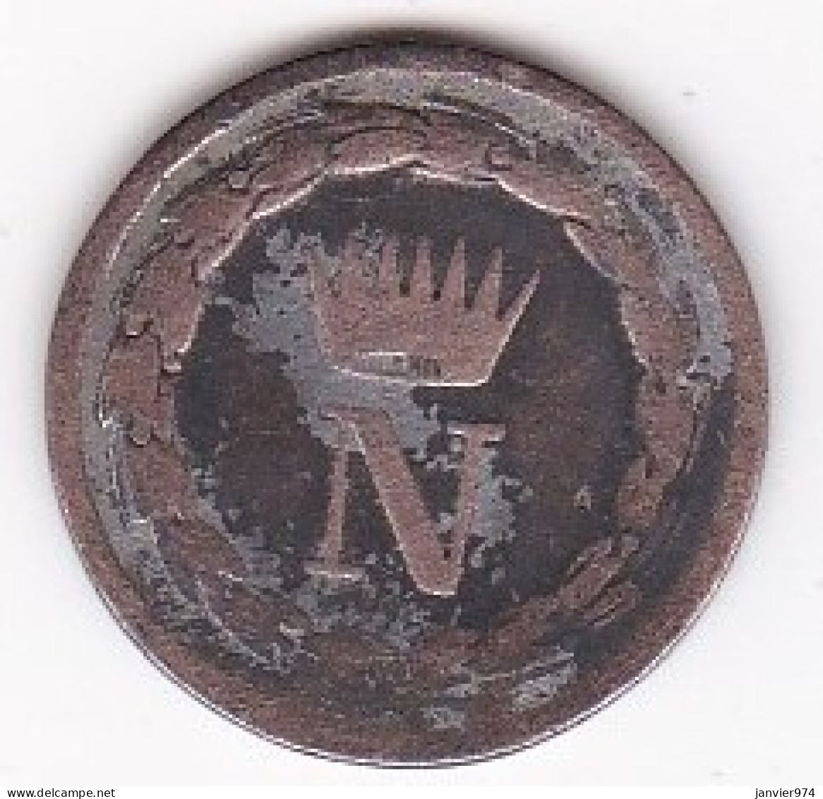 Napoleone / Napoléon I . 10 Centesimi 1811 M Milano - Napoleónicas