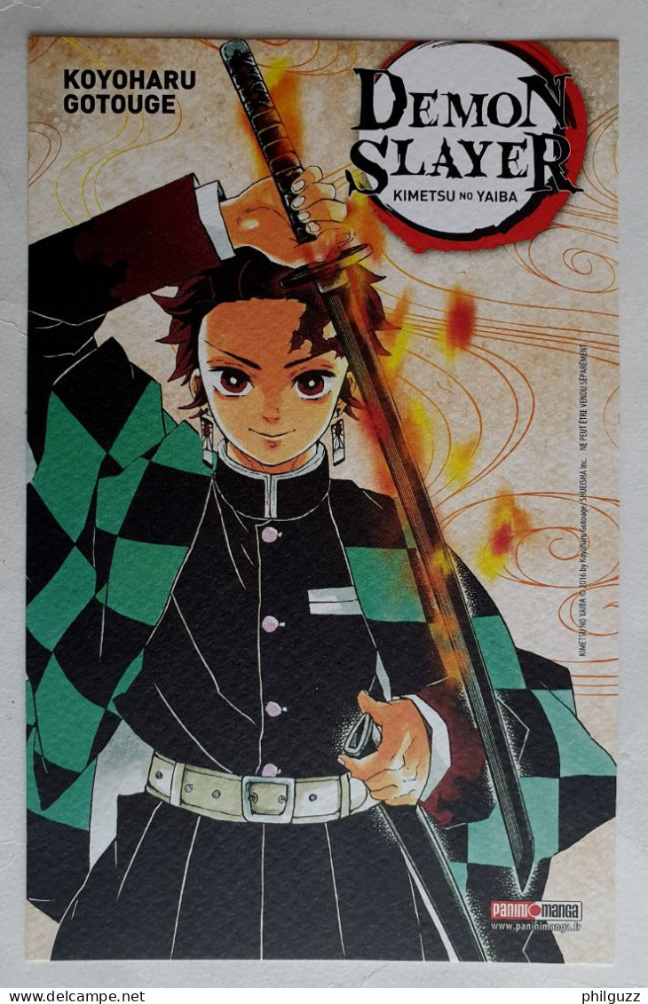 EX LIBRIS DEMON SLAYER KIMETSU NO YAIBA Panini Koyoharu Gotouge - Illustrateurs G - I