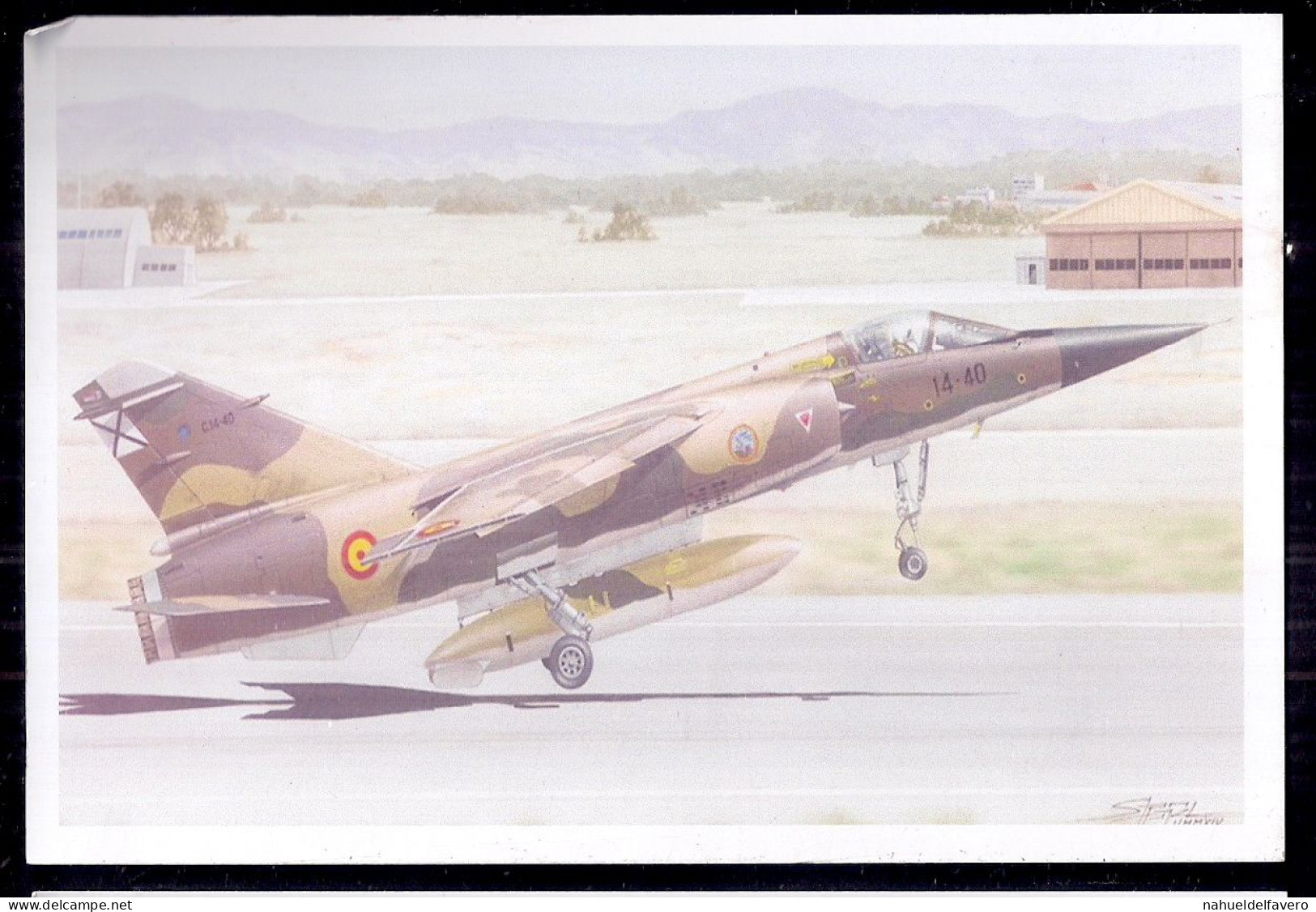 Photos - Reproductions - Avions - Photos - Reproductions - Avions - Avion De Guerre Avec Des Bombes Décollant D'une Base - Aviation