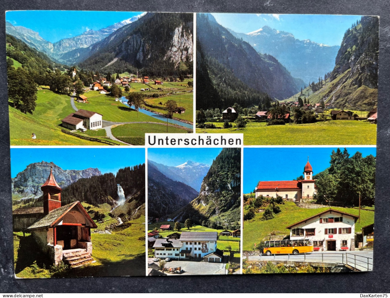 Unterschächen Uri 6 Ansichten/ Postauto - Unterschächen