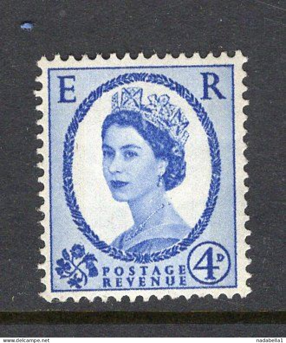 GREAT BRITAIN, QUEEN ELIZABETH, 4 P STAMP, MNH - Andere & Zonder Classificatie