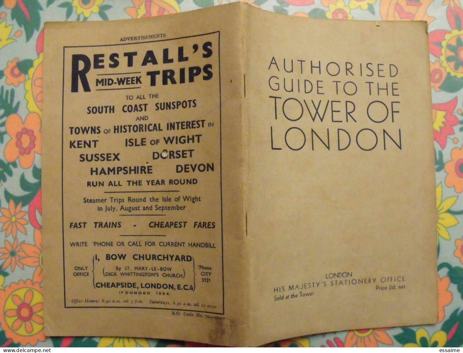 Authorised Guide To The Tower Of London 138. Guide En Anglais Tour De Londres - Cultura
