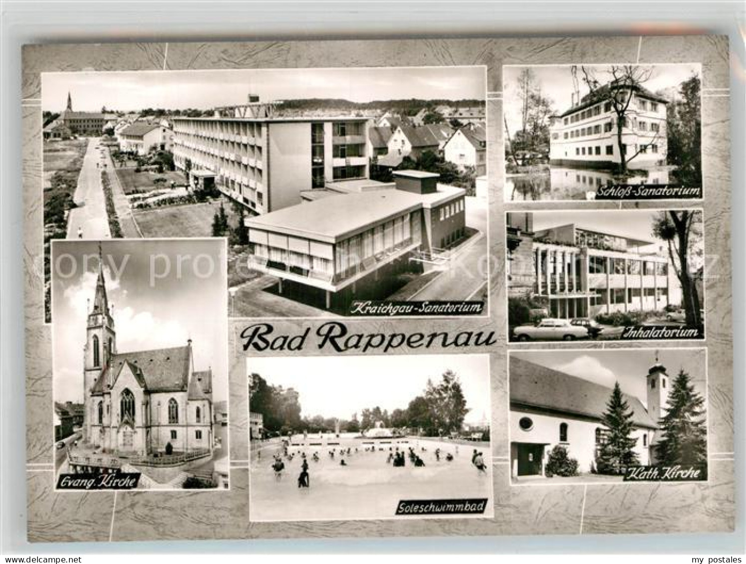 42937876 Bad Rappenau Kraichgau Sanatorium Kirchen Soleschwimmbad Inhalatorium B - Bad Rappenau