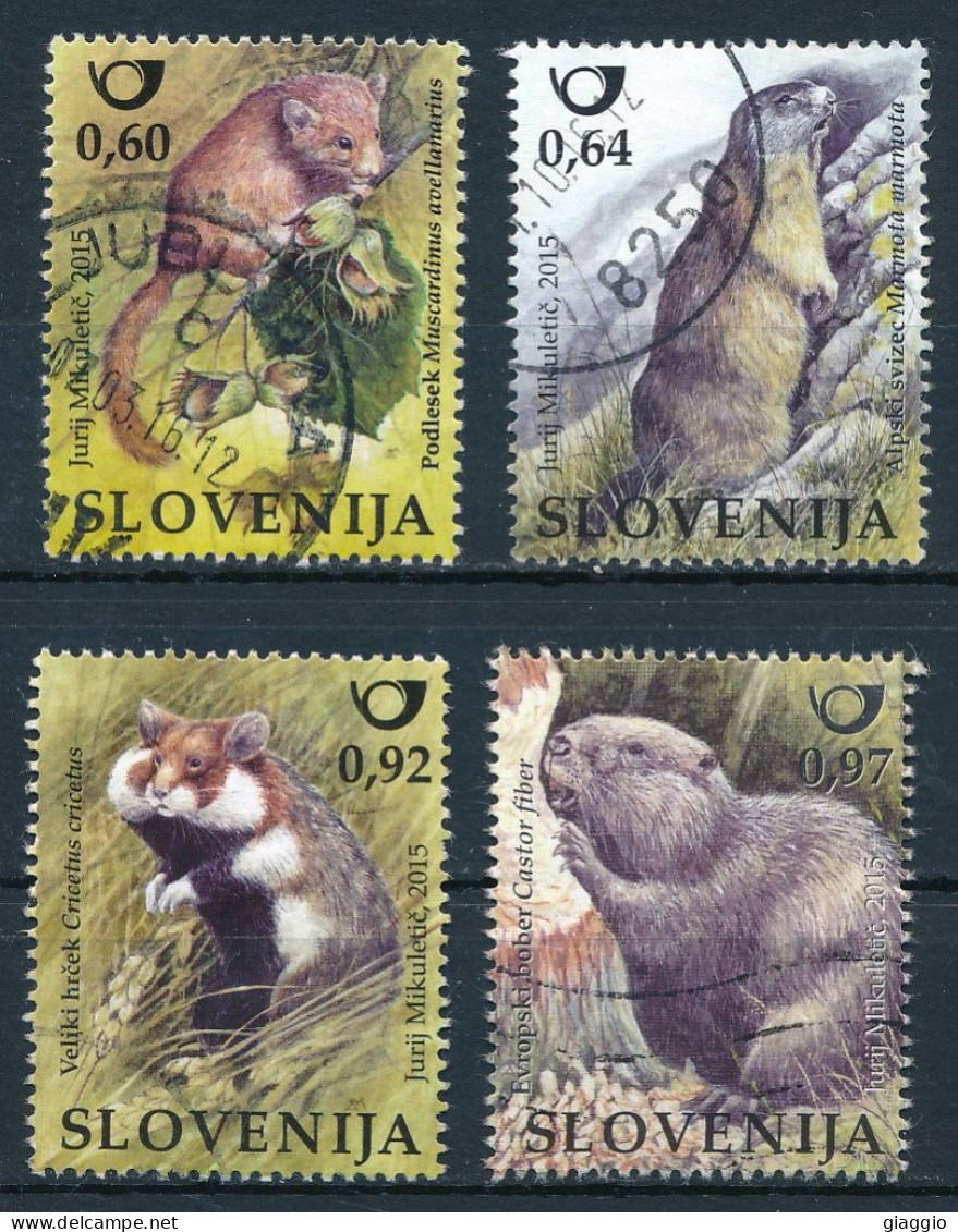 °°° SLOVENIA - MI N°1159/62 - 2015 °°° - Slowenien