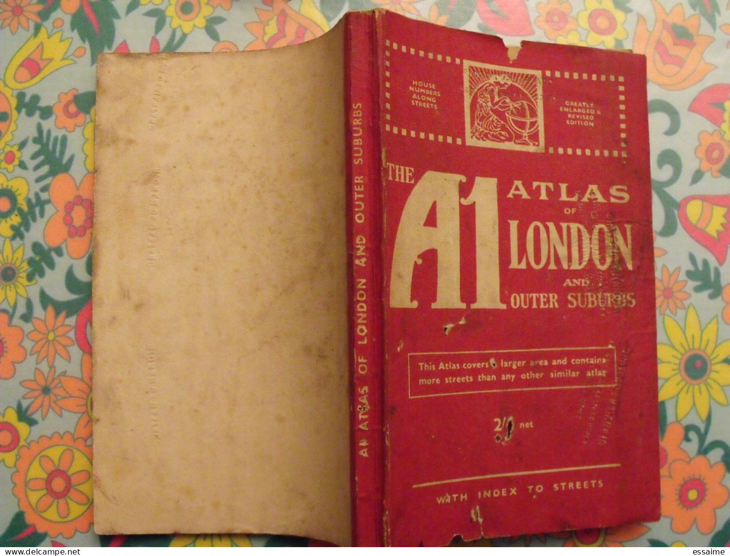 A1 The Atlas Of London And Outer Suburbs. Plans De Londres Par Quartiers. Sd (vers 1930) - Cultura