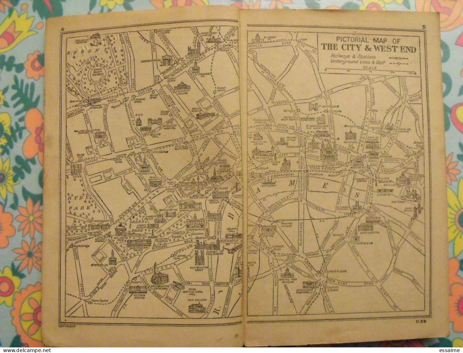 A1 The Atlas Of London And Outer Suburbs. Plans De Londres Par Quartiers. Sd (vers 1930) - Cultura