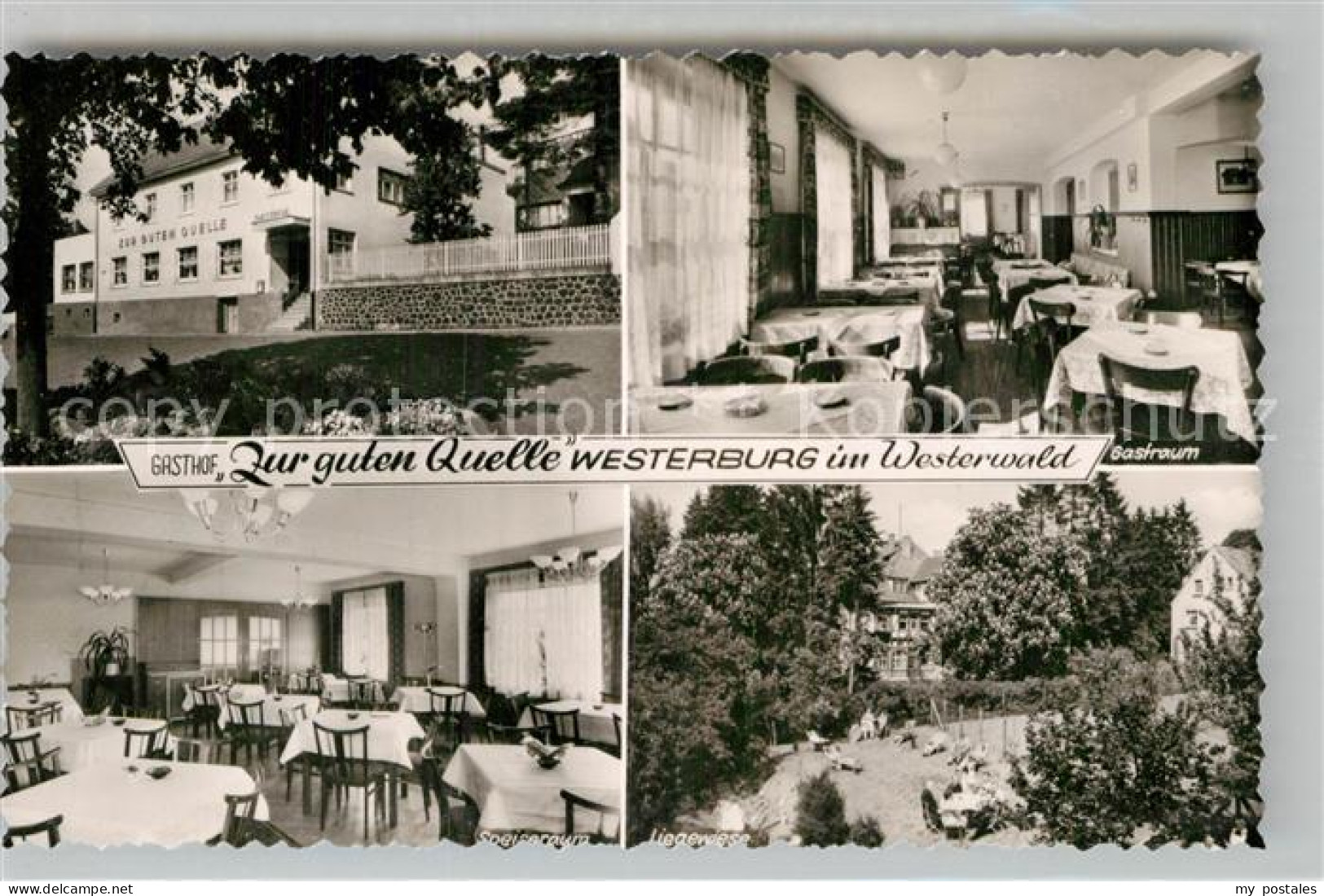 42934560 Westerburg Westerwald Gasthof Pension Zur Guten Quelle Gastraum Speises - Westerburg