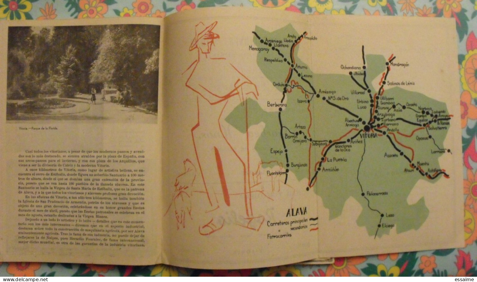 Rutas Vasco-Navarras. Guide En Espagnol. 1956 - Culture