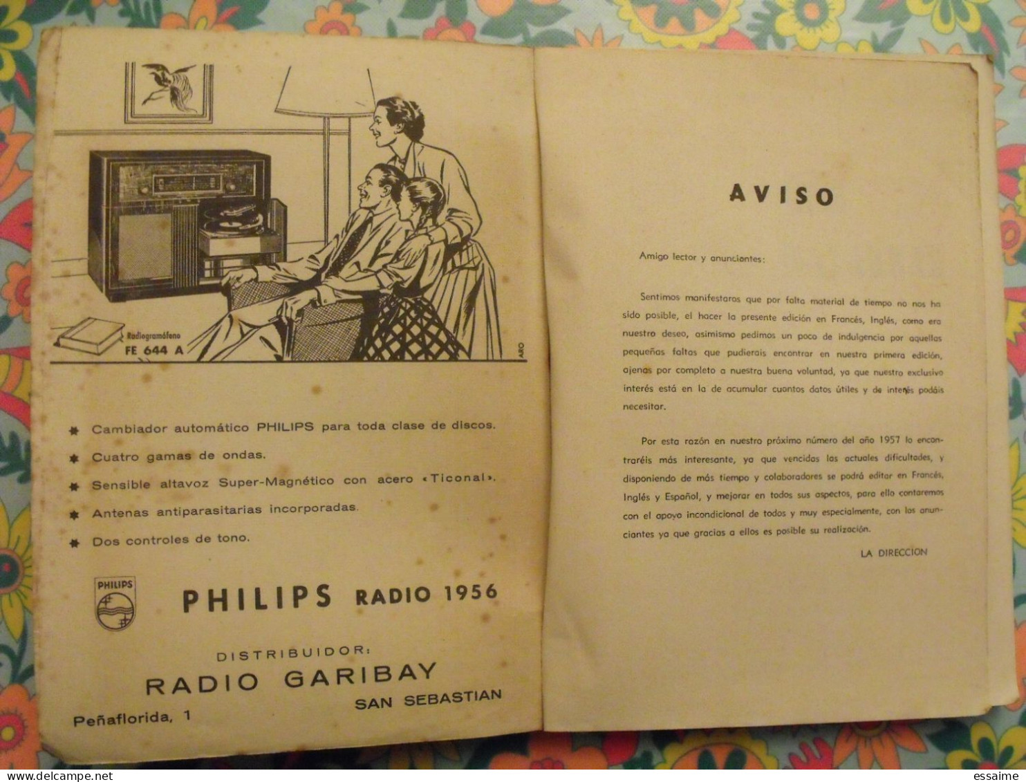 Rutas Vasco-Navarras. Guide En Espagnol. 1956 - Culture