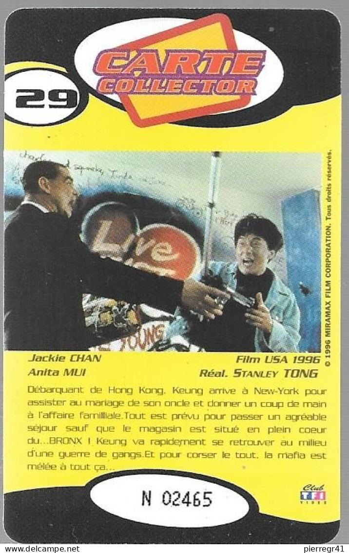 CARTE-VIDEO FUTUR-N°29-BRONX-TBE - RARE - Abonnement